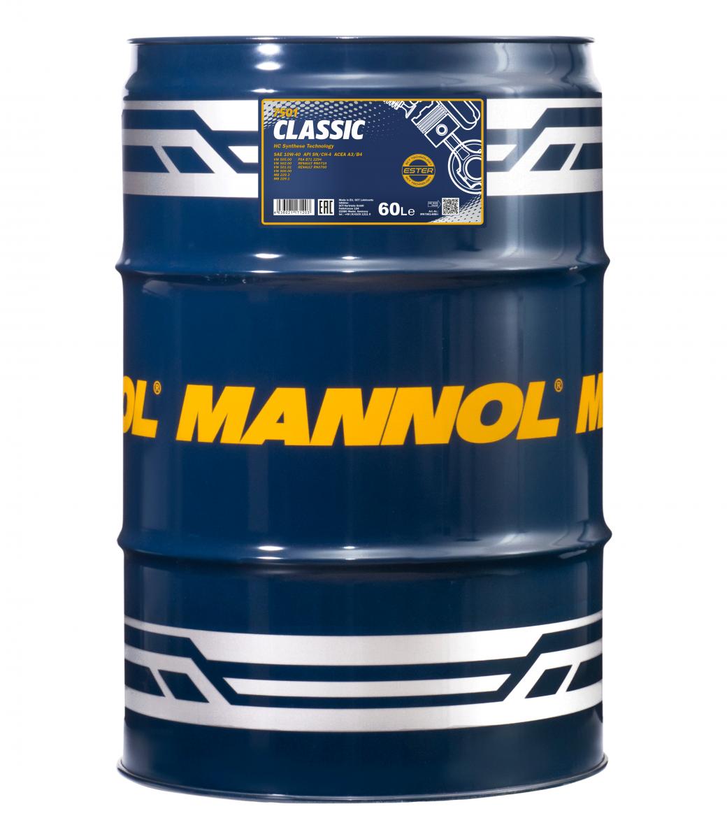 Mannol 7501 Classic 10W40 Motoröl 5L - Rupteur